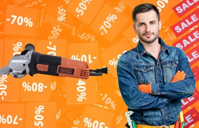 The Home Depot tiene esta esmeriladora Black+Decker por menos de 600 pesos
