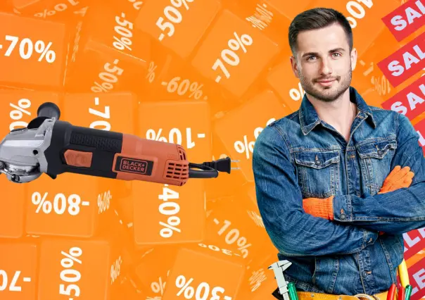 The Home Depot tiene esta esmeriladora Black+Decker por menos de 600 pesos