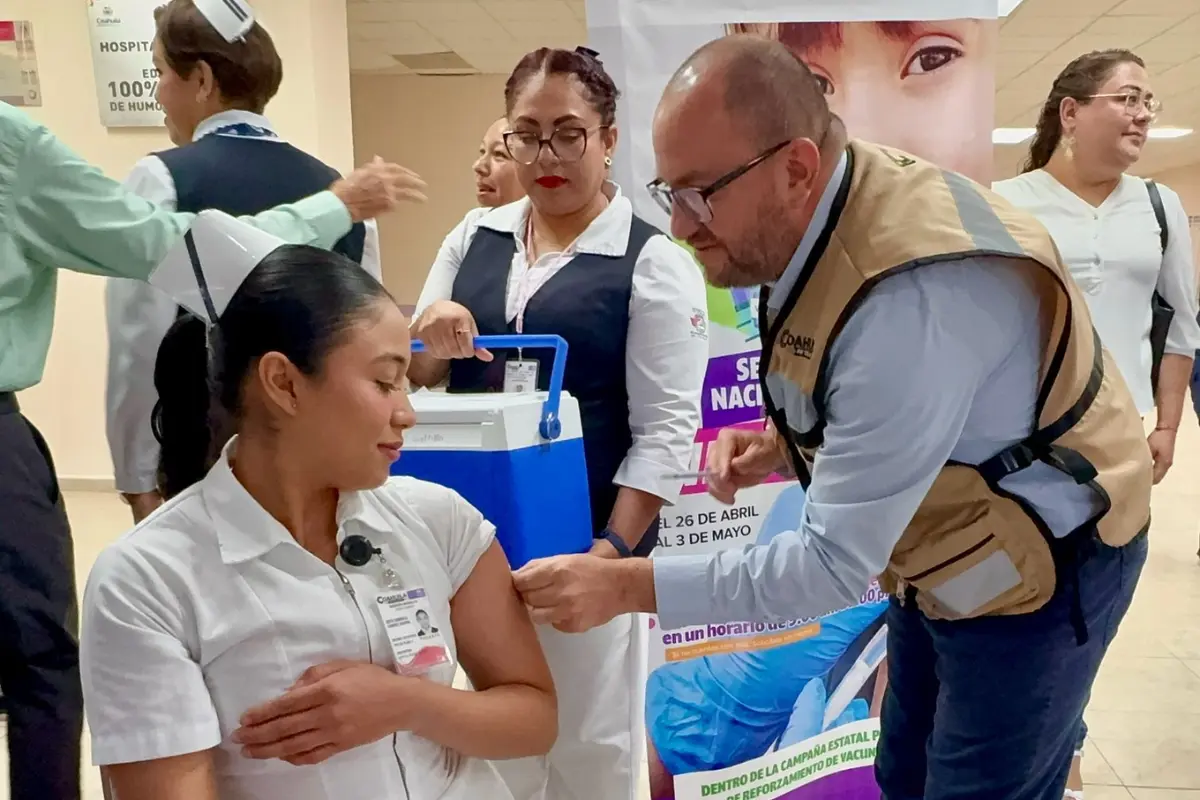Los centros de salud ubicados en la ciudad de Piedras Negras serán los encargados de ofrecer la vacuna./Foto: Gobierno de Coahuila