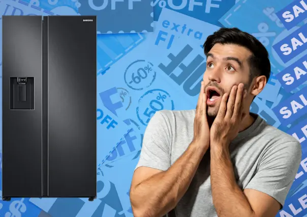 Walmart tiene este refrigerador Samsung con el 53% de descuento