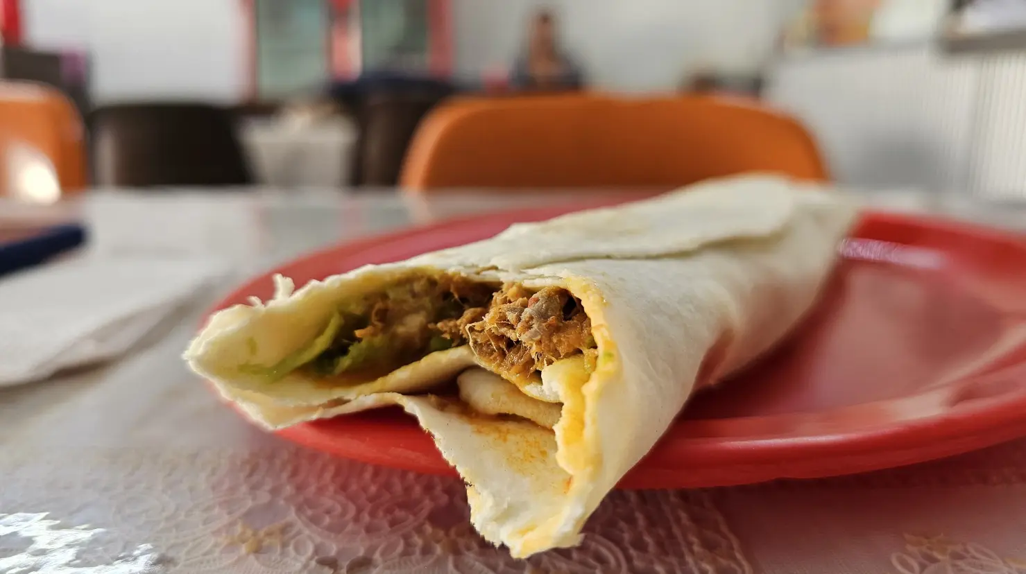 Los burritos de la Cremería Durango son los más famosos de la ciudad.