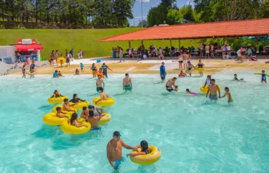 Olvida la ola de calor; este es el balneario más grande de América Latina y queda en Edomex