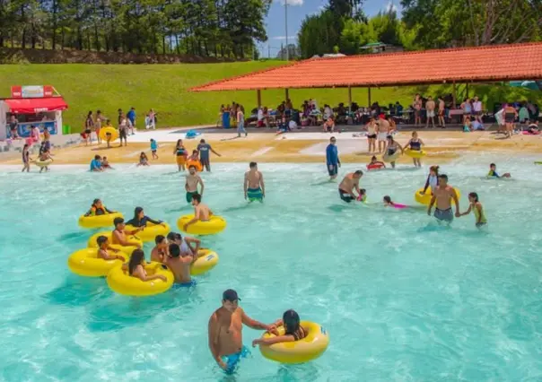 Olvida la ola de calor; este es el balneario más grande de América Latina y queda en Edomex
