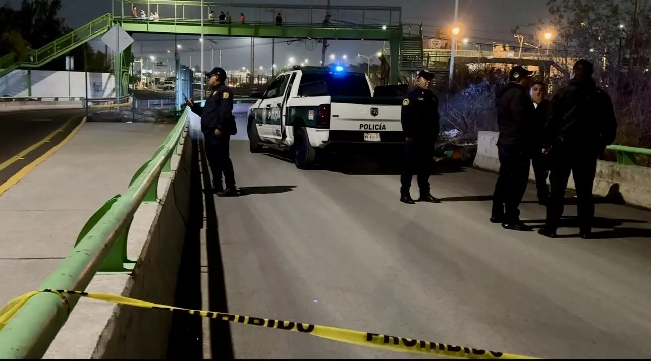 Alerta hombre asesinado en la zona limítrofe con la Ciudad de México. Imagen: @JesusAnayaMx