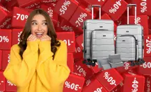 Amazon tiene un juego de 4 maletas con el 39% de descuento