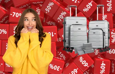 Amazon tiene un juego de 4 maletas con el 39% de descuento