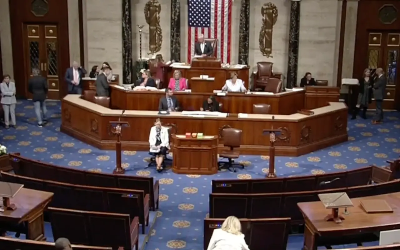 Cámara de Representantes. Captura de pantalla: YouTube (House of Representatives)