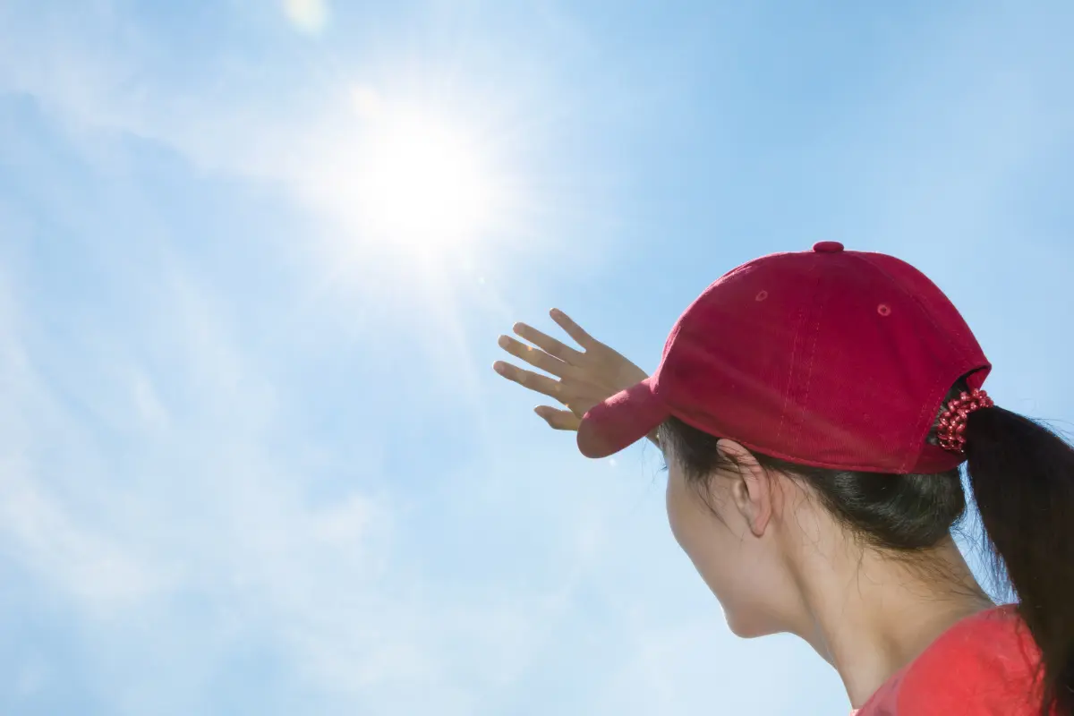 Sol directo. Foto: Canva
