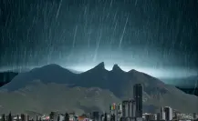 Lluvias intensas y actividad eléctrica se registran en varios municipios de Nuevo León