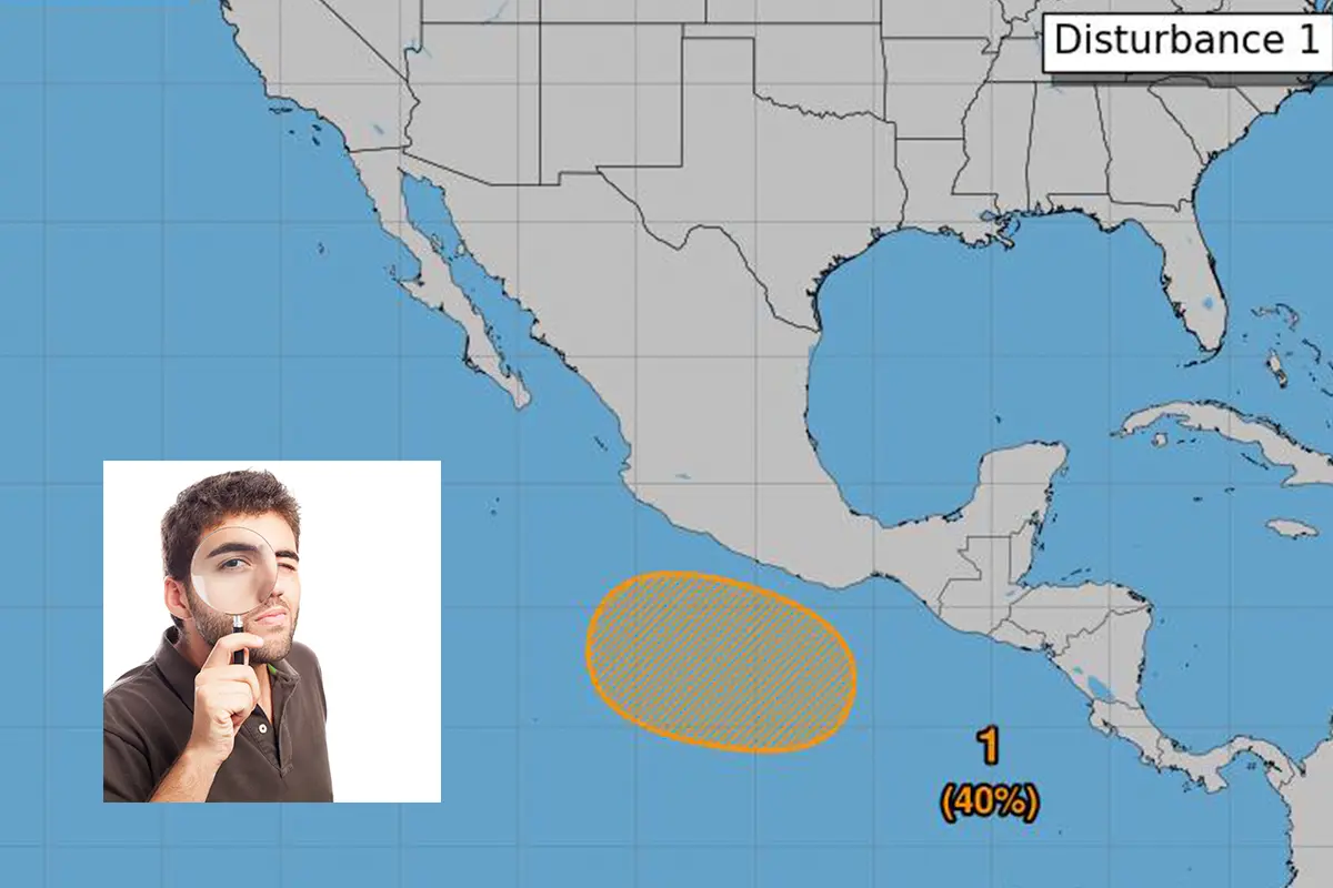 Una baja presión por el Pacífico Mexicano tiene pocas probabilidades de convertirse en ciclón, sin embargo, hay que estar atentos a su desarrollo. Fotos: NHC | Freepik.