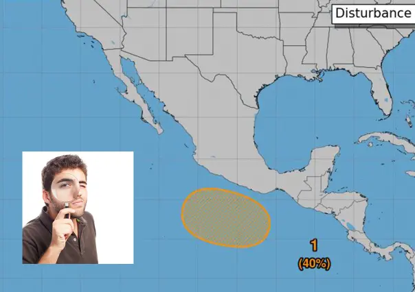 Baja presión en el Pacífico tiene 40% de probabilidad de convertirse en ciclón; ¿afectaría a BCS?