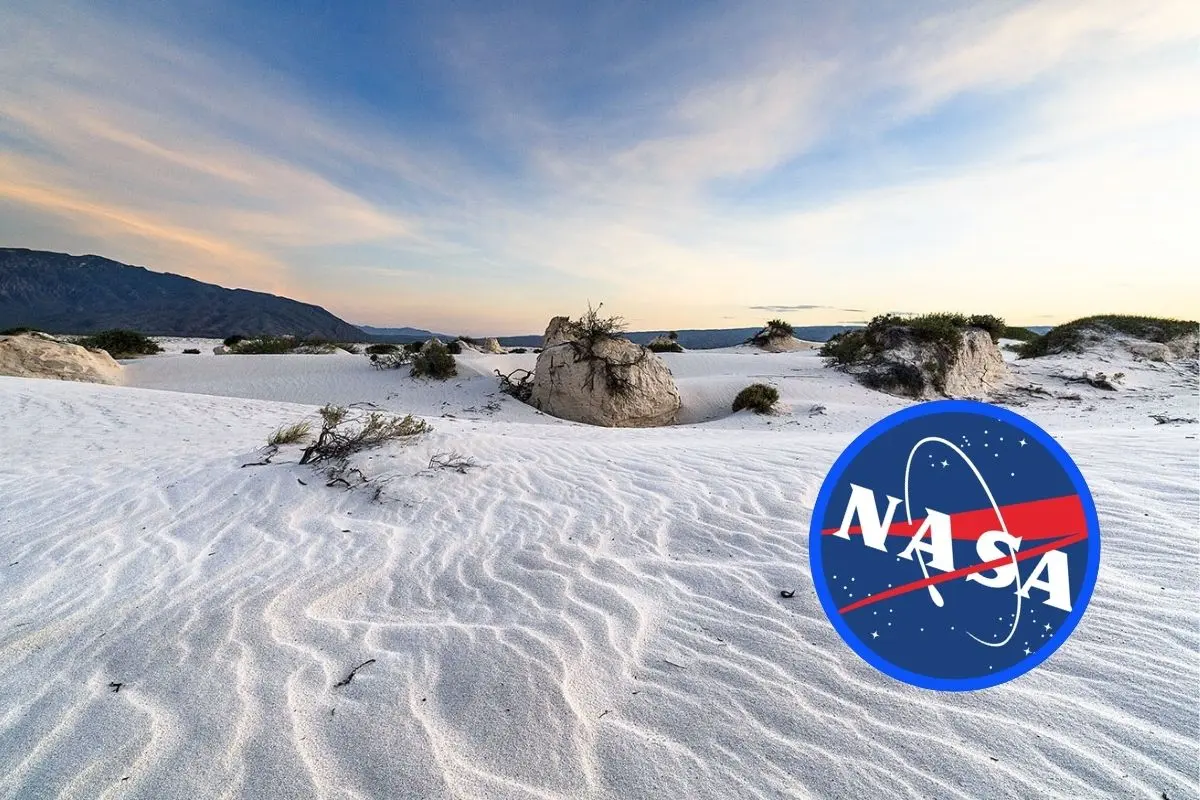 Este es el desierto de Coahuila que fue estudiado por la NASA. Fotos de México desconocido y NASA.
