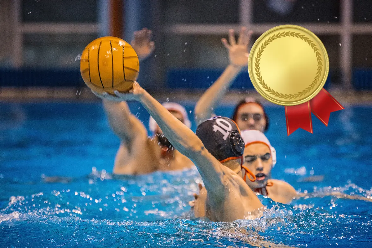 El polo acuático es uno de los deportes en los que va Baja California Sur a la Olimpiada Nacional 2025. Fotos Ilustrativas: Canva.