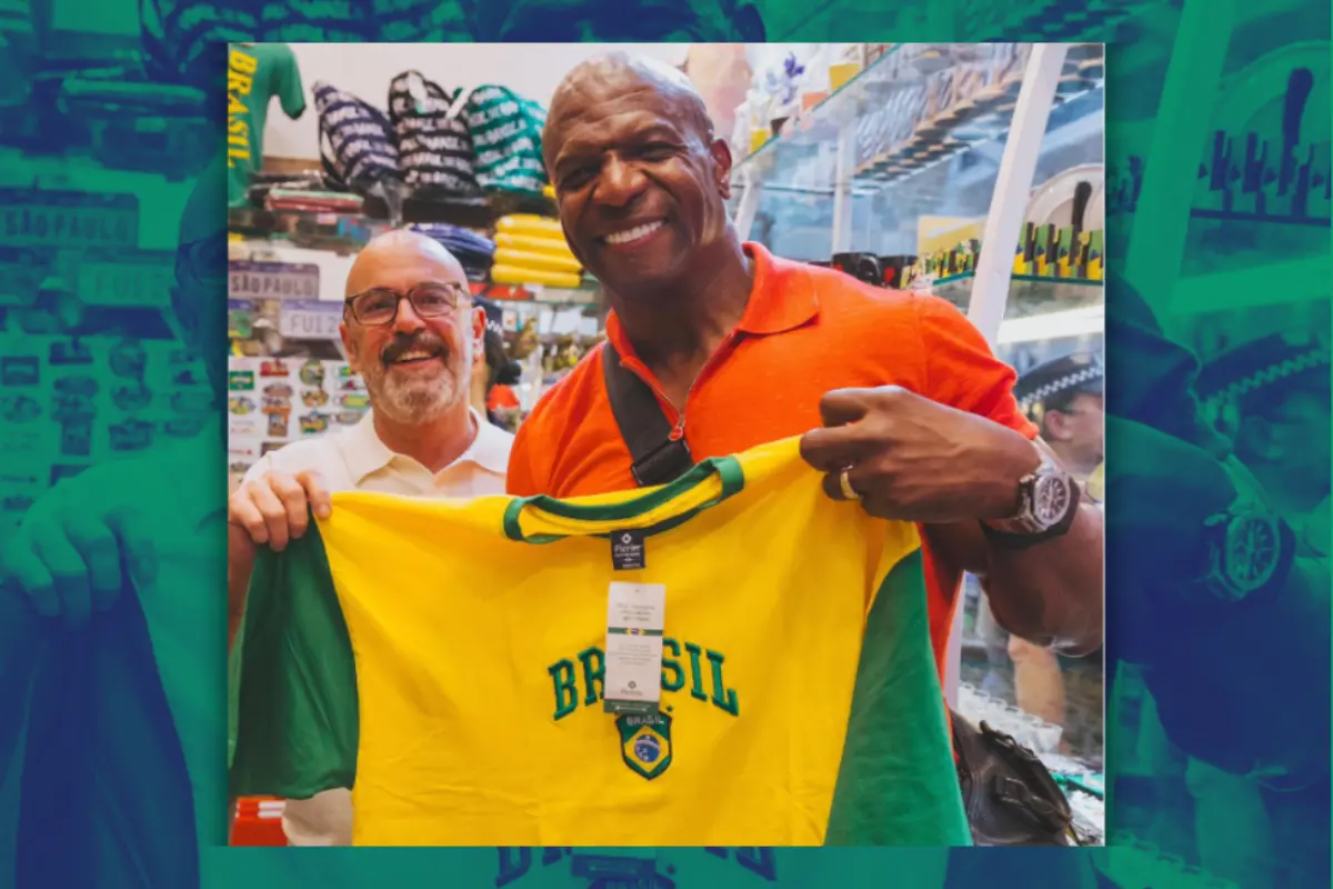 Terry Crews interpretó en el Mercadão de Brasil (Foto: IG @terrycrews / Canva)