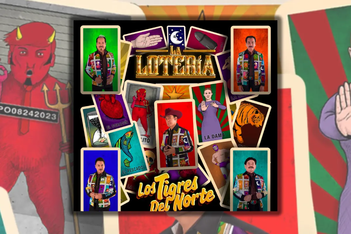 Los Tigres del Norte convierten a Donald Trump en “El Diablito” (Foto: IG @lostigresdelnorte / Canva)