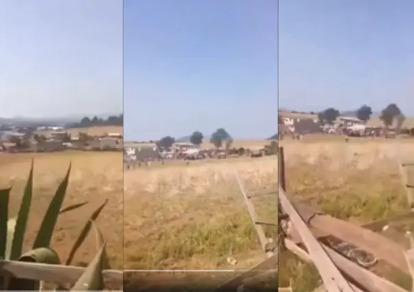 Violento enfrentamiento en Ocuilan entre talamontes y autoridades del Edomex