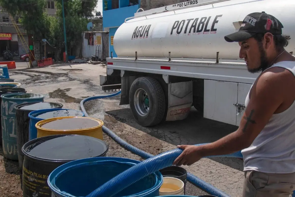 Esta es la Ruta de abastecimiento de agua por pipas – Ciudad Victoria. Foto: COMAPA