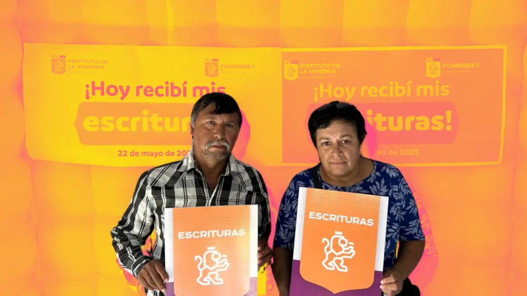 Fomerrey entrega 348 escrituras a familias de Monterrey