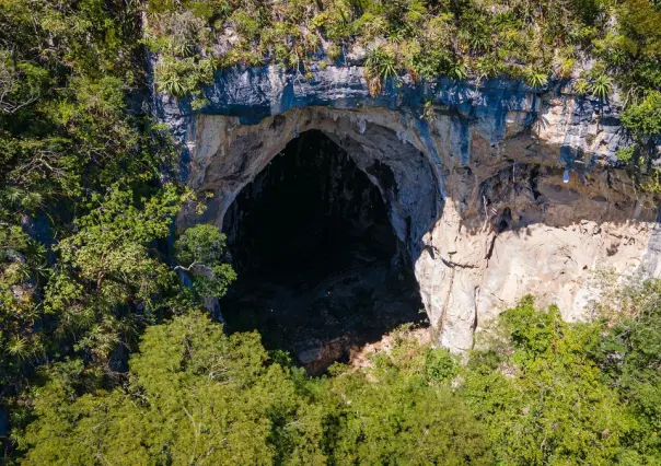 Esta cueva a 30 minutos del Mante es escenario de un espectáculo todas las tardes