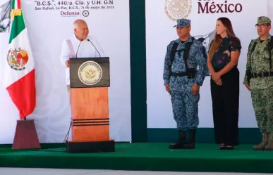Inauguran Coordinación Estatal de la Guardia Nacional en La Paz; también su unidad habitacional