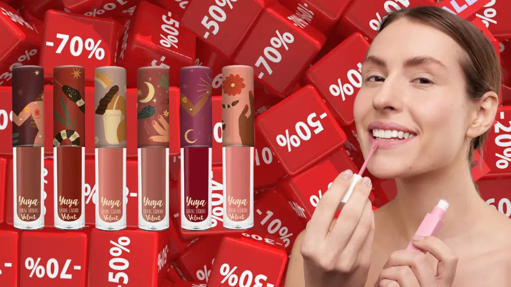 Liverpool tiene 5 labiales de Yuya con más de 200 pesos de descuento