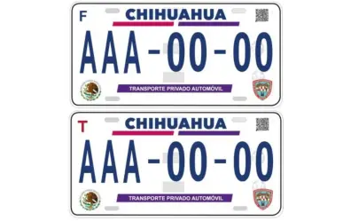 Así puedes dar de alta tus placas vehiculares por robo o extravío en Chihuahua