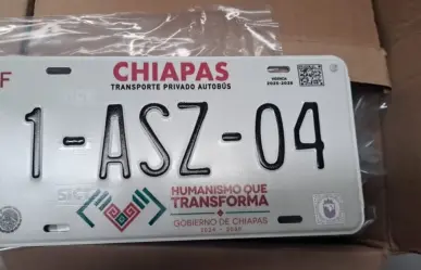 Placas vehiculares en Chiapas: ¿Qué se necesita para sacar las láminas?