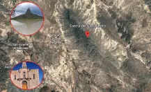 El Cerro de Durango que forma parte de una pequeña y vistosa cordillera en el Semidesierto