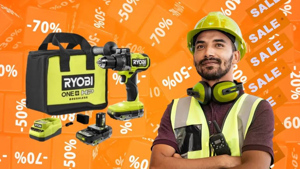 The Home Depot te da 3 regalos en la compra de este rotomartillo Ryobi