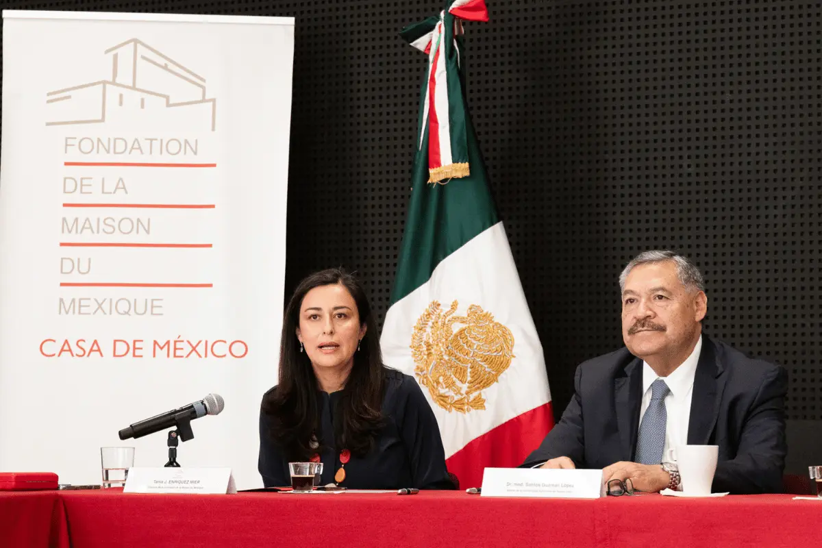 El rector Santos Guzmán López subrayó que esta alianza apoyará a los estudiantes, profesores e investigadores de la UANL en su integración y orientación en Francia. Foto: UANL.