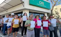 Vecinos de comunidades protestan por apagones en Yucatán