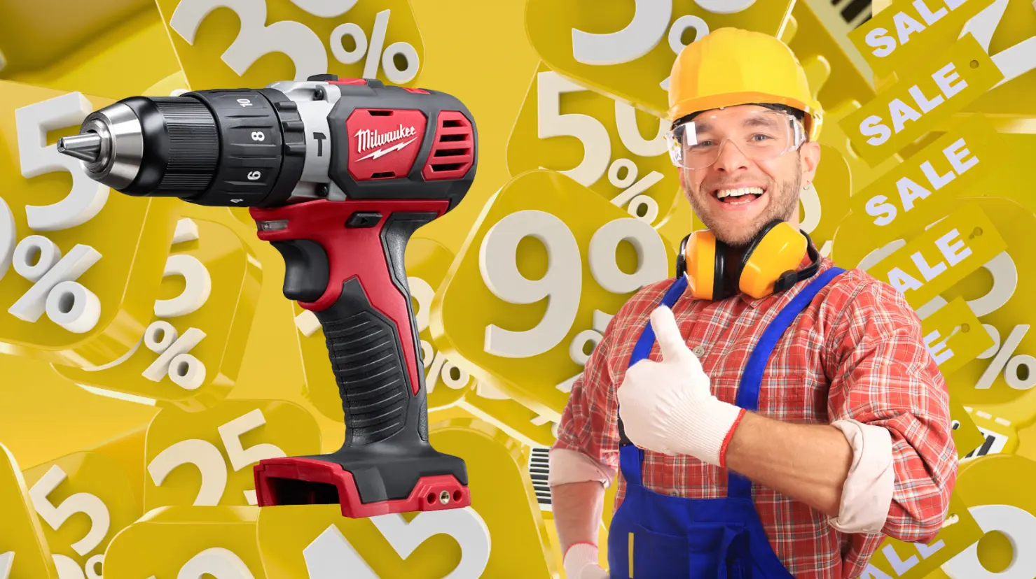 AliExpress tiene este rotomartillo Milwaukee por menos de 800 pesos. Foto: Canva | Milwaukee.