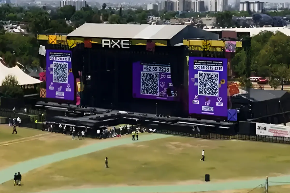 AXE Ceremonia en el Parque Bicentenario de CDMX. Foto: X (@AXECeremonia)