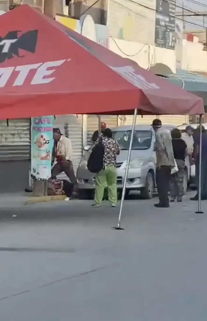 Feminicidio a las afueras del Banco del Bienestar en Monclova / Foto: El Tiempo 