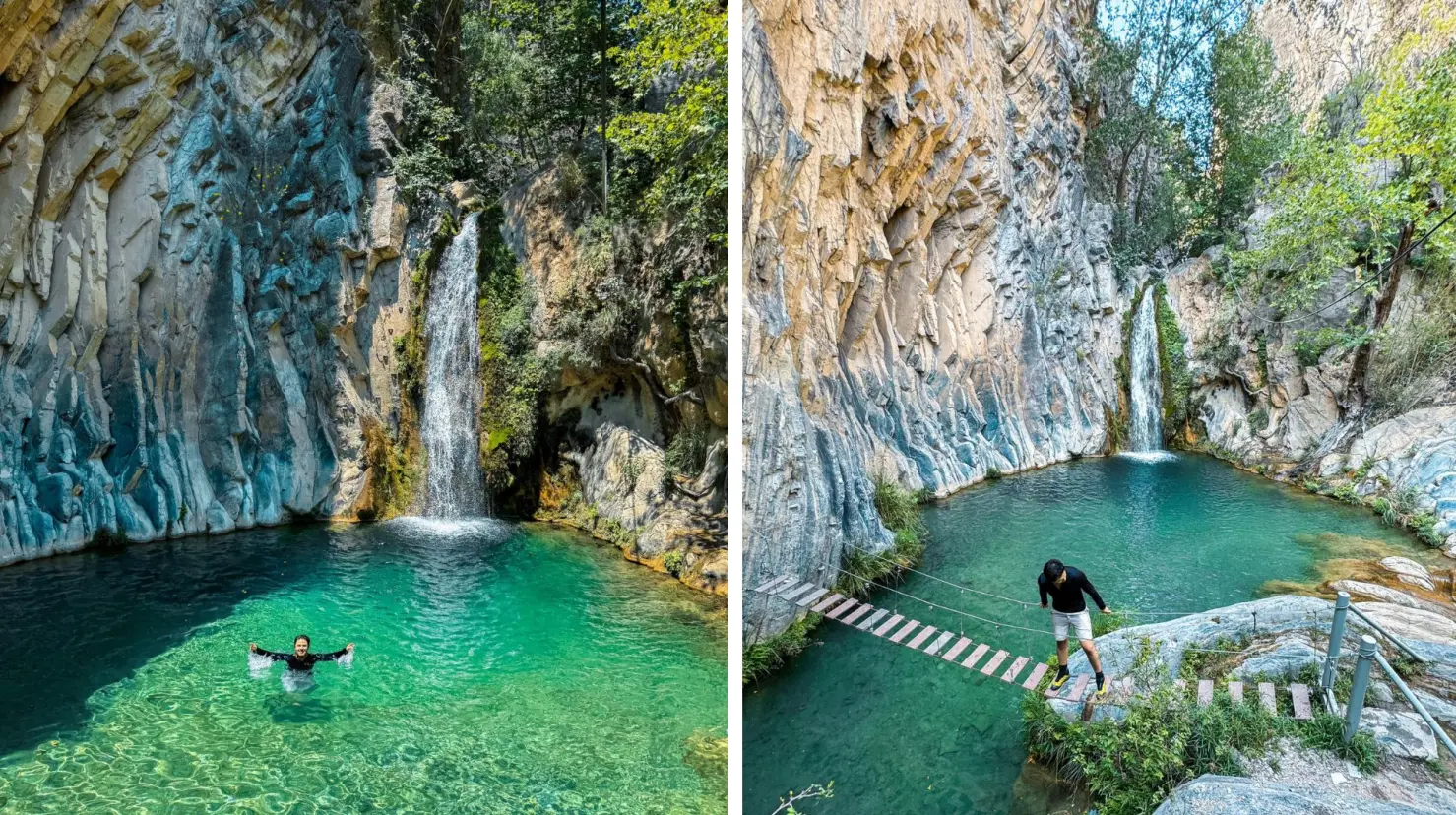 Imágenes de la Cascada del Nuncio en Arteaga, Coahuila. (Fotografía: Fredy Guiando)