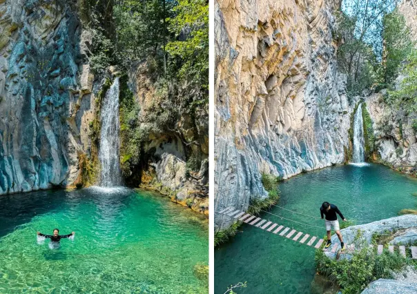 Una cascada escondida en la sierra de Arteaga: así es el secreto mejor guardado de Coahuila
