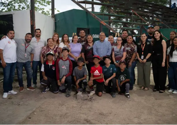 Andrés Mijes impulsa la renovación parque Escobedo en colonia Miravista