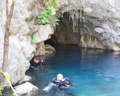 Esta cueva en la sierra madre está rodeada de paisajes naturales surrealistas