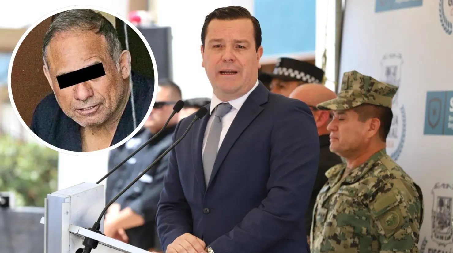 El fiscal de Coahuila, Federico Fernández, brindó detalles sobre la detención de Juan Manuel Mono Muñoz en Torreón. (Fotografía: FGE)