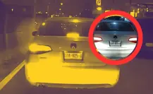 Desenmascaran a presunto montachoques en avenida Morones Prieto I VIDEO
