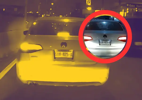 Desenmascaran a presunto montachoques en avenida Morones Prieto I VIDEO