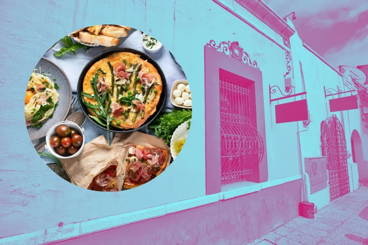 Comida italiana en Barrio Antiguo. Foto: Canva