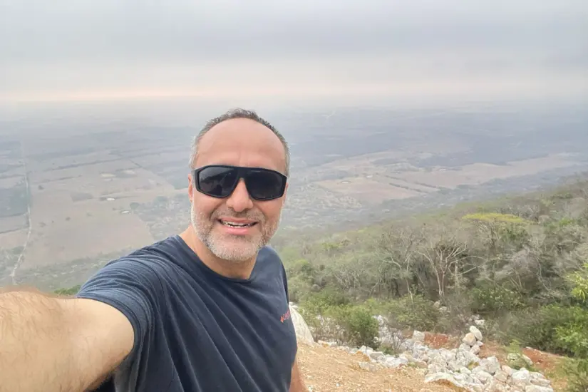Guillermo Sáinz, guía explorador y promotor del buceo en cavernas en Tamaulipas | Foto: Comunidad de Buceo de Cavernas