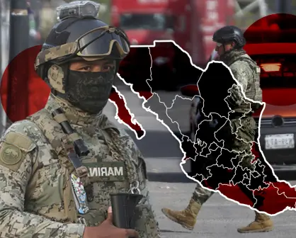 ¿Cuántos marinos en activo hay en cada estado de México?