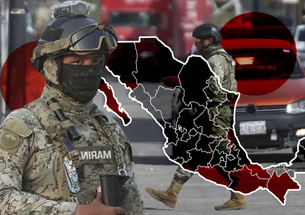 ¿Cuántos marinos en activo hay en cada estado de México?