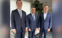 Gobernador Manolo Jiménez y fiscal Federico Fernández se reúnen con Omar García Harfuch