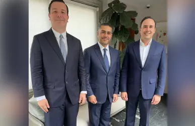 Gobernador Manolo Jiménez y fiscal Federico Fernández se reúnen con Omar García Harfuch