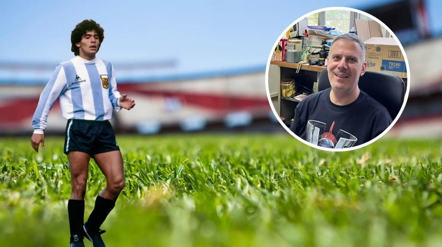 El investigador Francesco Gervasi charlará sobre la influencia de Diego Maradona en Argentina. (Fotografía: Canva | Leslie Delgado)
