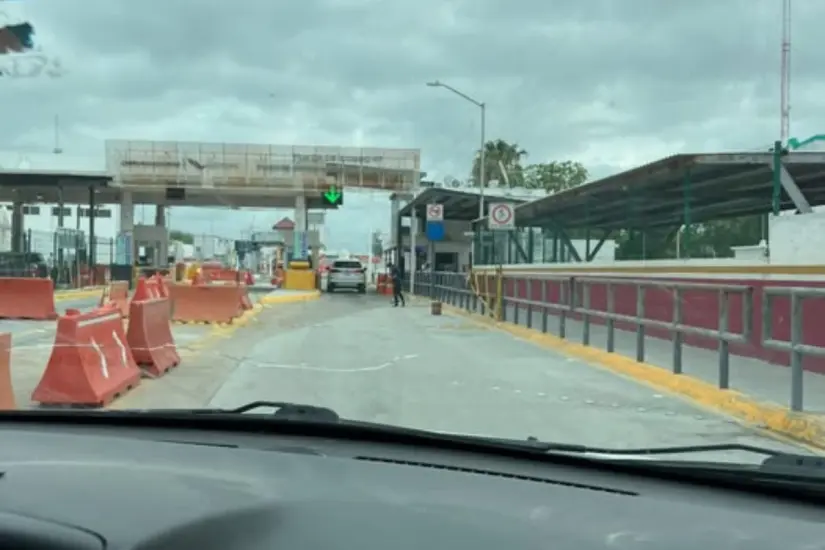 Sin fila en el puente Progreso | Foto: FB