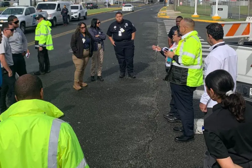 Autoridades aeroportuarias y cuerpos de emergencia medirán su capacidad de respuesta ante una emergencia aérea en Tampico. Foto: Axel Hassel